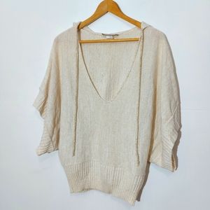 Younique Wide Sleeve Pullover Poncho Sweater small